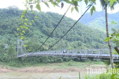 Thanh Hóa phê duyệt xây cầu bê tông thay cầu treo Chiềng