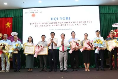 Gia Lai: Tuyên dương 277 tập thể, cá nhân thực hiện tốt nghĩa vụ nộp thuế