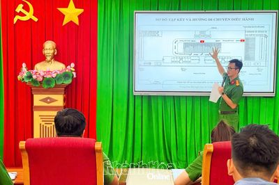 Sẵn sàng cho Hội thi nghiệp vụ phòng cháy, chữa cháy