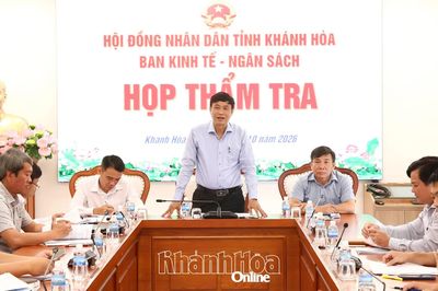 Ban Kinh tế - Ngân sách HĐND tỉnh thẩm tra một số nội dung trình tại Kỳ họp thứ 3, HĐND tỉnh khóa VIII
