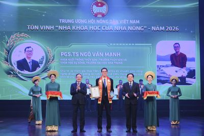 Khánh Hòa có 1 cá nhân được tôn vinh “Nhà khoa học của nhà nông”, 3 cá nhân đoạt giải cuộc thi sáng tạo