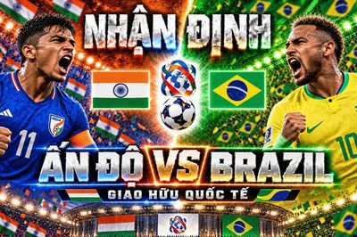 Nhận định bóng đá Ấn Độ vs Brazil: Vinicius đưa Selecao tới đêm lịch sử Kolkata