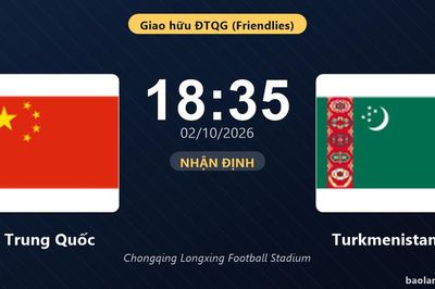 Trận Trung Quốc vs Turkmenistan bị hủy