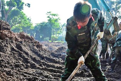 Sau hơn 3 tháng, tìm thấy 701 bộ hài cốt liệt sĩ tại công viên Lê Thị Riêng
