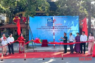 Hà Nội gắn biển tuyến phố mang tên Thượng tướng Vũ Lập