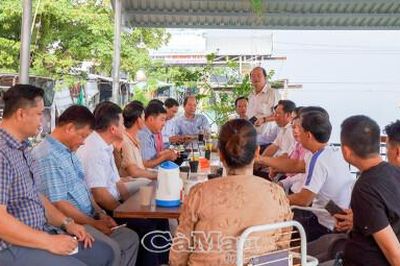 U Minh lần đầu tổ chức Cà phê 'Chính quyền đồng hành cùng doanh nghiệp'