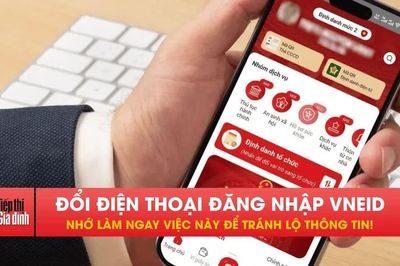 Đăng nhập VNeID trên điện thoại mới, nhớ làm ngay việc này