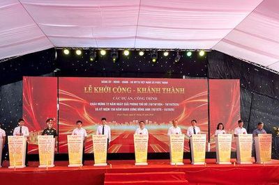 Xã Phúc Thịnh khởi công, khánh thành 6 công trình, dự án trọng điểm