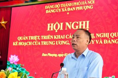 Xã Đan Phượng: Rà soát, đẩy nhanh tiến độ thực hiện các nhiệm vụ năm 2026