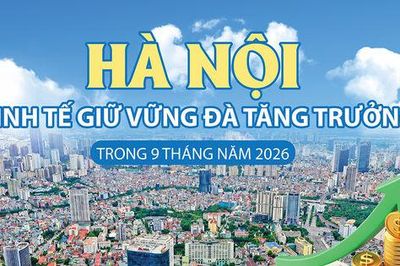 Hà Nội: Kinh tế giữ vững đà tăng trưởng trong 9 tháng năm 2026
