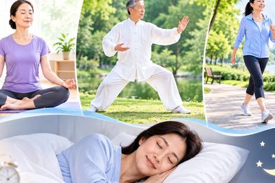 Yoga, thái cực quyền và đi bộ có thể giúp ngủ ngon hơn