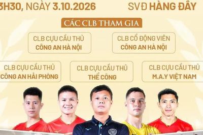 Sống lại ký ức vàng son tại Ngày hội bóng đá kỷ niệm 70 năm CLB Công an Hà Nội