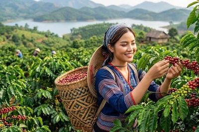 Giá cà phê hôm nay 3.10: Tây Nguyên giảm đồng loạt, Arabica thế giới đi xuống