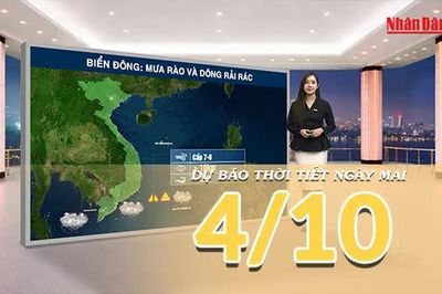 [Video] Dự báo thời tiết đêm nay và ngày mai 4/10/2026: Không khí lạnh tăng cường, Bắc Bộ chuyển lạnh từ đêm mai