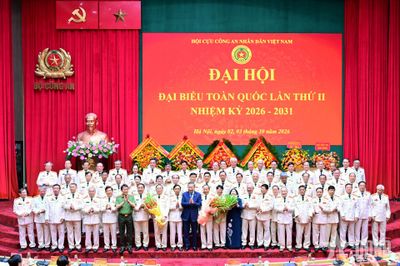 Tổng Bí thư, Chủ tịch nước Tô Lâm dự Đại hội đại biểu toàn quốc Hội Cựu Công an nhân dân Việt Nam lần thứ II