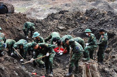 Đã quy tập 713 bộ hài cốt liệt sĩ tại Công viên Lê Thị Riêng