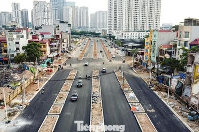 Diện mạo mới Vành đai 2,5 qua Tây Hồ Tây vừa thông xe kỹ thuật