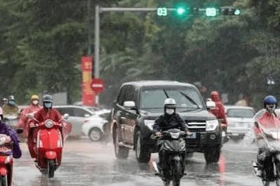 Không khí lạnh tràn về, nhiều nơi mưa lớn