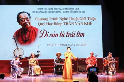 Quỹ Học bổng Trần Văn Khê: Tiếp tục lan tỏa di sản âm nhạc dân tộc