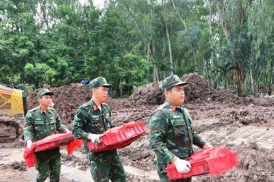 Ngày 3/10: Đã quy tập 713 bộ hài cốt liệt sĩ tại Công viên Lê Thị Riêng
