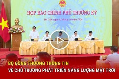 Bộ Công Thương thông tin về chủ trương phát triển năng lượng mặt trời