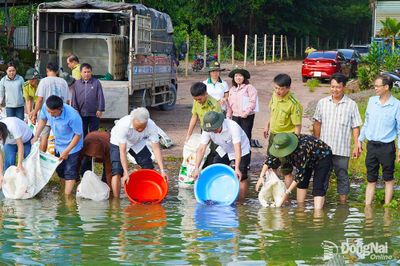 Gìn giữ nguồn sống từ lòng hồ Trị An