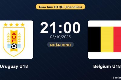 Nhận định Uruguay U18 vs Belgium U18 - Giao hữu ĐTQG (Friendlies)