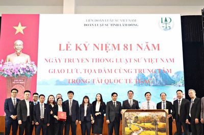 Đoàn Luật sư tỉnh Lâm Đồng kỷ niệm 81 năm Ngày truyền thống Luật sư Việt Nam