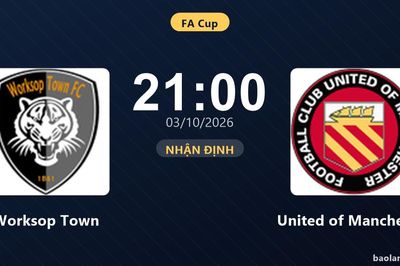 Nhận định Worksop Town vs United of Manchester: Điểm tựa sân nhà