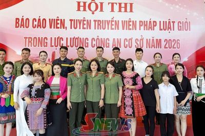 Công an Sơn La giành giải Ba toàn đoàn Hội thi báo cáo viên pháp luật giỏi