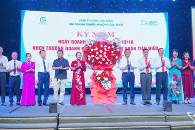 Doanh nhân Gia Sàng đồng hành phát triển kinh tế địa phương
