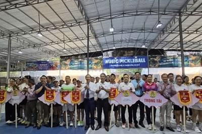 Khai mạc giải Pickleball hưởng ứng Ngày Kỹ năng lao động Việt Nam