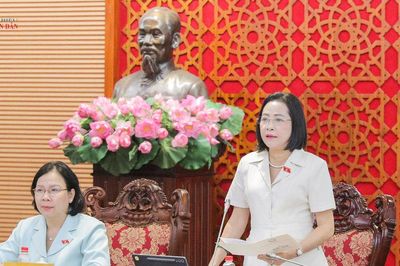 Phó Chủ tịch Quốc hội Nguyễn Thị Thanh dự Phiên họp toàn thể của Ủy ban Văn hóa và Xã hội
