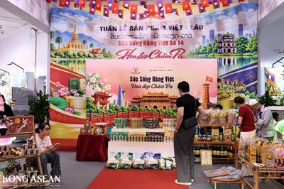 Khám phá hương vị xứ Triệu Voi ở Hà Nội tại Tuần lễ sản phẩm Việt - Lào