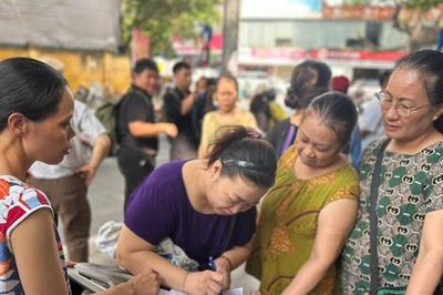 Phường Kim Liên hỗ trợ tiểu thương ổn định sinh kế chờ chợ mới