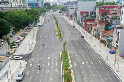 Từ 9/10, Hà Nội xén dải phân cách đường Ô Chợ Dừa, mở rộng mặt đường lên 3 làn xe mỗi chiều