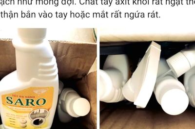 Vì sao tẩy đa năng SARO khiến người dùng gặp khó chịu ở đường thở?