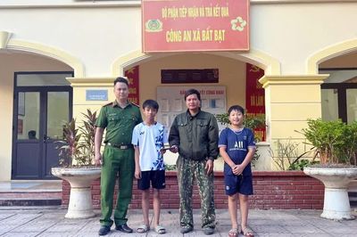 Việc tốt của 2 em học sinh
