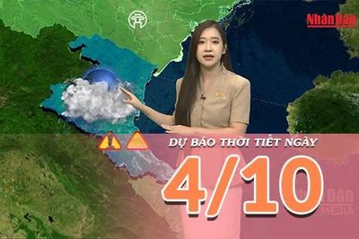 [Video] Dự báo thời tiết ngày 4/10/2026: Không khí lạnh tràn về miền Bắc từ tối nay