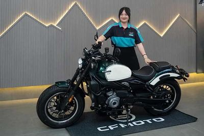 [GALLERY] CFMoto 450CL-C AMT - môtô không côn về Việt Nam, giá 167 triệu đồng
