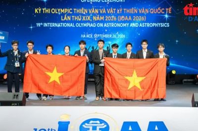 Việt Nam giành 6 Huy chương Vàng, 4 Huy chương Bạc tại IOAA 2026