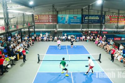 Lần thứ hai tổ chức Giải Pickleball họ Trần tỉnh Thanh Hóa
