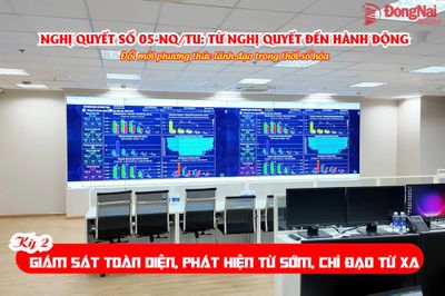 [Video] NGHỊ QUYẾT SỐ 05-NQ/TU: TỪ NGHỊ QUYẾT ĐẾN HÀNH ĐỘNG - Đổi mới phương thức lãnh đạo trong thời số hóa - Kỳ 2: Giám sát toàn diện, phát hiện từ sớm, chỉ đạo từ xa