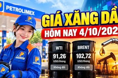 Giá xăng dầu hôm nay 4/10: Dầu thế giới đứng giá, chờ giá đầu tuần mới