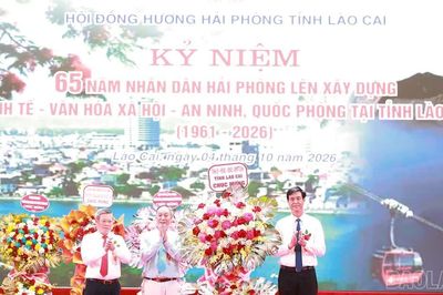 Kỷ niệm 65 năm Nhân dân Hải Phòng lên xây dựng quê hương Lào Cai