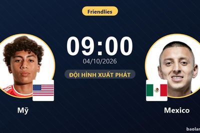 TRỰC TIẾPTrực tiếp Mỹ vs Mexico: Mexico kiểm soát bóng vượt trội, chưa có bàn thắng