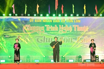 Xã Côn Lôn tổ chức chương trình nghệ thuật 'Sắc Thu Côn Lôn'