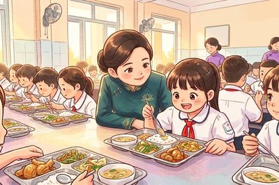 Bữa ăn bán trú - Đôi điều suy ngẫm