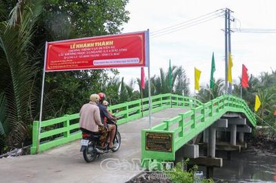 Khánh thành cầu giao thông Khương Ngọc 21