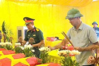 Hải Phòng: Quy tập gần 50 bộ hài cốt liệt sĩ và đồng bào tử nạn tại địa chỉ đỏ Mả Chìa